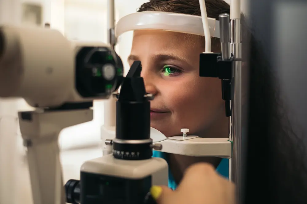 Examen visual en niños